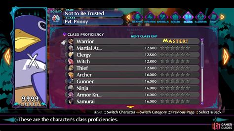 List of Disgaea 6 Evilities .